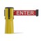 Montour Line Retractable Belt Barrier Cone Mount Yellow Case 7.5ftR.Cau.Belt CP100-YW-CAURW-75 - alternate 1